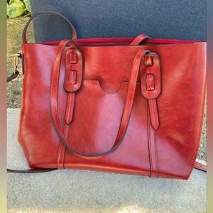 2/$30 S Zone?  red tote/handbag.